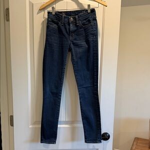 J. Crew Dark Blue Skinny Jeans